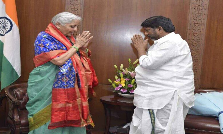 Bhatti Vikramarka meeting central leaders to seek additional financial support for Telangana development and education projects