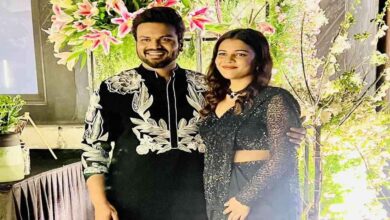 Manchu Manoj announcing Bhuma Mounika's political entry and upcoming election plans during a press interaction