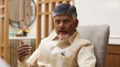 Chandrababu Naidu speaking at the Swachhandhra Swarnandhra programme while announcing financial support schemes for families with more children in Andhra Pradesh