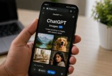 User browsing ChatGPT Images 2.0 on smartphone as AI generated image creation gains popularity worldwide