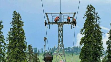 Hundreds of Tourists Stranded Mid Air After Gulmarg Cable Car Malfunction