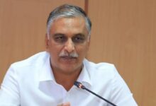Harish Rao speaking on the Professor Nageshwar case controversy and urging withdrawal of legal cases