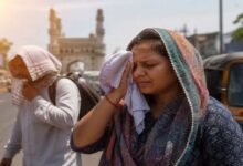 People struggle under intense Hyderabad heatwave as temperatures cross 42 degrees Celsius