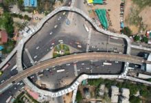 Traffic diversions and road closure at Hyderabad Uppal Ring Road junction for elevated corridor construction works