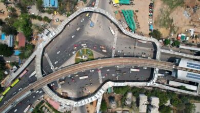Traffic diversions and road closure at Hyderabad Uppal Ring Road junction for elevated corridor construction works