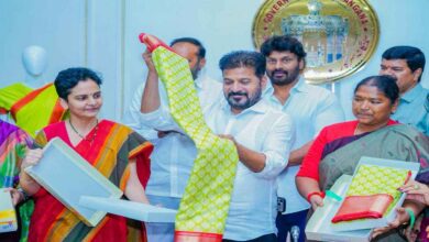 Chief Minister Launches Indiramma Sarees for Women Self Help Groups
