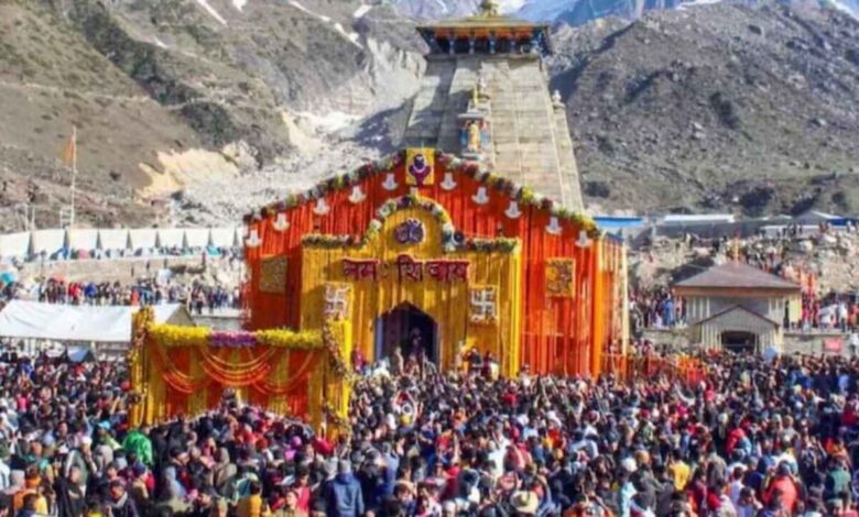 Pilgrims during the Kedarnath Yatra affected by severe weather and landslides in Uttarakhand.