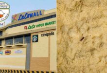 Lulu Mall Hyderabad during food safety inspection highlighting hygiene concerns and food quality issues found by officials