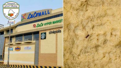 Lulu Mall Hyderabad during food safety inspection highlighting hygiene concerns and food quality issues found by officials