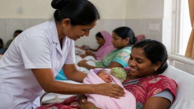 Maternal health in India shows declining maternal mortality rate with improvements in Andhra Pradesh and rising concerns in Telangana