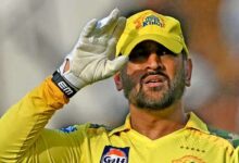 MS Dhoni misses Chennai Super Kings final home league match due to calf strain and thumb injury during IPL 2026 season