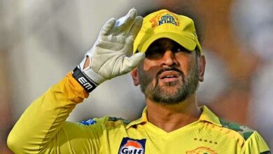 MS Dhoni misses Chennai Super Kings final home league match due to calf strain and thumb injury during IPL 2026 season