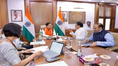 Nadendla Manohar attending meetings in Delhi with central officials on public supply and state issues