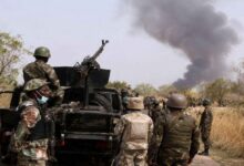 Military personnel during a counterterrorism operation in Nigeria targeting ISIS linked militant positions and security threats