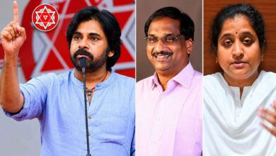 Telangana Jana Sena Leaders Angry Over Prof Nageshwar Press Meet
