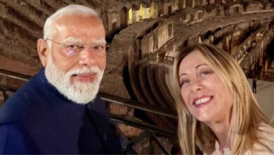 PM Modi Italy visit with Giorgia Meloni in Rome as Melodi selfie creates global social media buzz