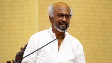 Rajinikanth speaking during a public interaction while responding to rumors about Vijay’s political rise in Tamil Nadu