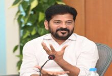 Revanth Reddy paying tribute to Rajiv Gandhi while speaking about Women Reservation Bill and women's political representation in Telangana