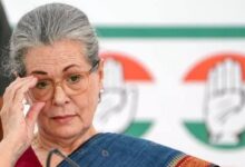 Congress leader Sonia Gandhi arrives for routine medical examinations at a private hospital in Gurugram