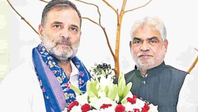 Speaker Gaddam Prasad Seeks Cabinet Role After Meeting Rahul Gandhi