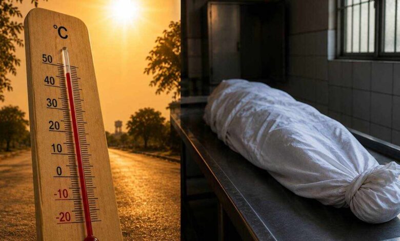 Heatwave conditions in Telangana raise concern after five reported deaths linked to heatstroke and rising temperatures across several districts