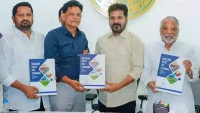 Students attending classes as Telangana plans to merge Intermediate education with the school system