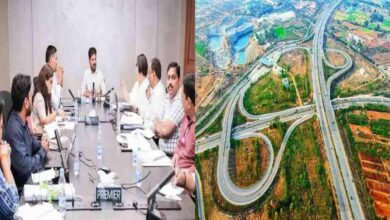Chief Minister Revanth Reddy reviewing Telangana Outer Ring Road and growth corridor development plans