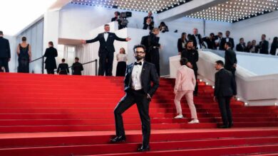 Venkat Sai Gunda attending the Cannes Film Festival red carpet as an independent filmmaker representing Indian storytelling on a global stage.