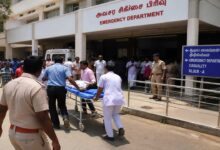 Injured youth being taken to hospital after suicide attempt linked to Vijay election rumours in Krishnagiri