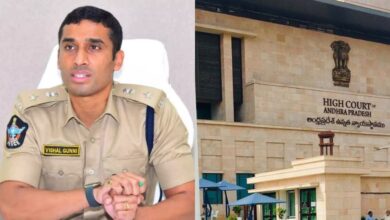 IPS officer Vishal Gunni and Andhra Pradesh High Court image related to suspension case decision